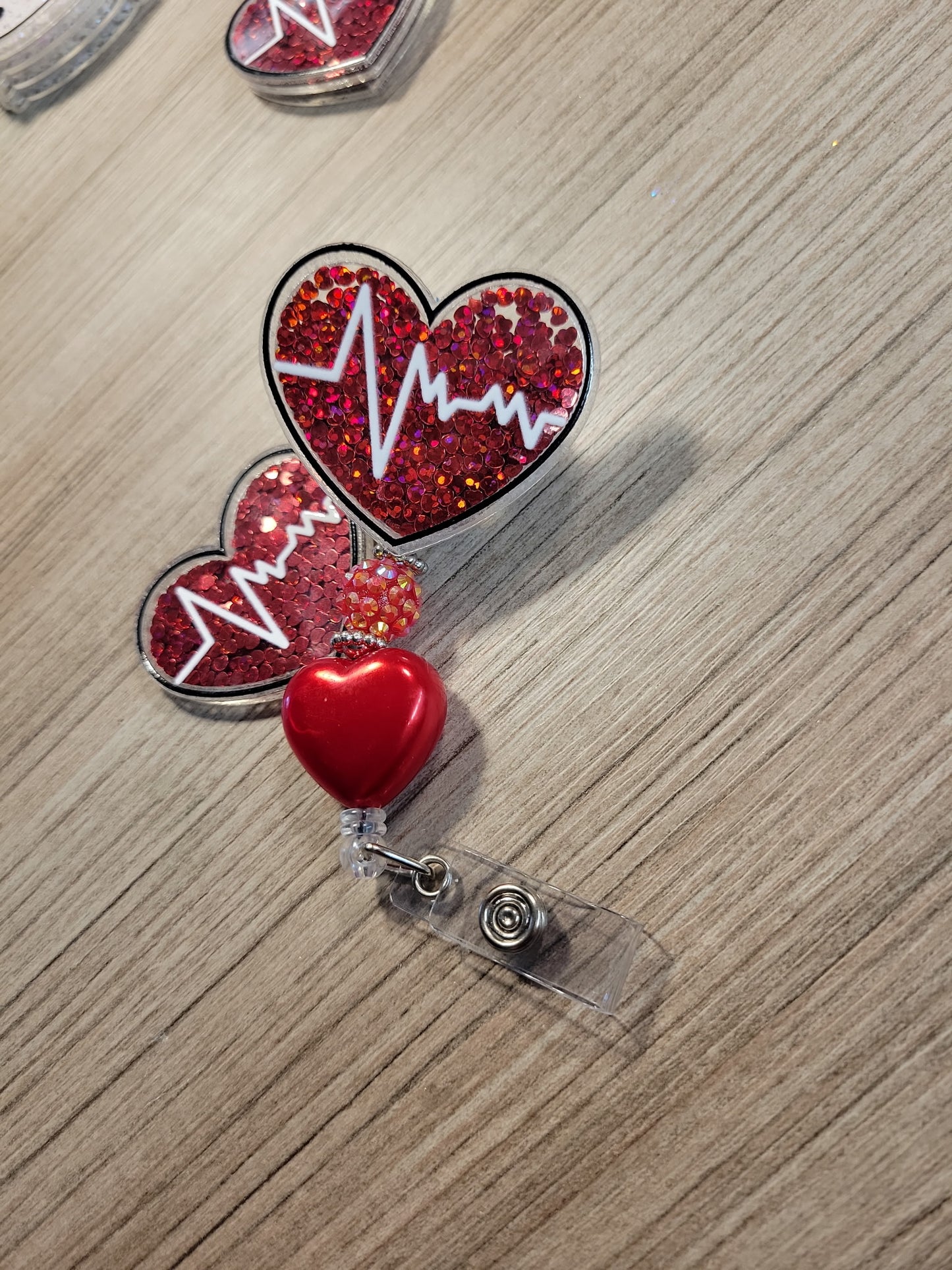 BADGE REEL WITH NO BEADS